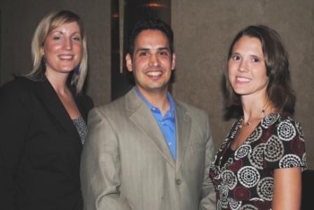 Nora Ojo (HAS), Rodolfo Gonz&aacute;lez (RNASA), and Jessica Cejka (TAS).